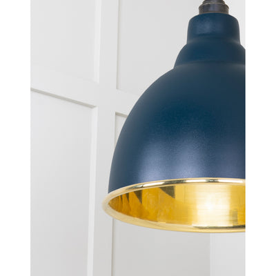 From The Anvil 49518DU - Smooth Brass Brindley Pendant in Dusk #finish_dusk