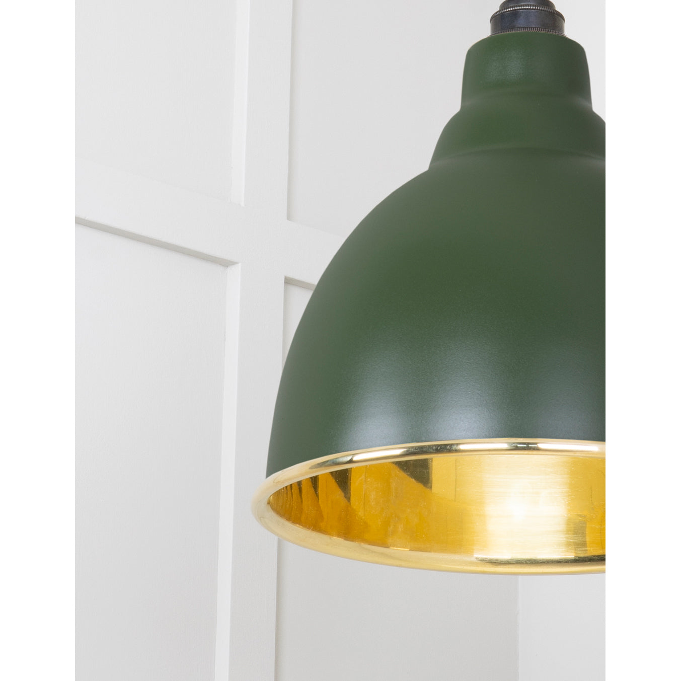 From The Anvil 49518H - Smooth Brass Brindley Pendant in Heath #finish_heath