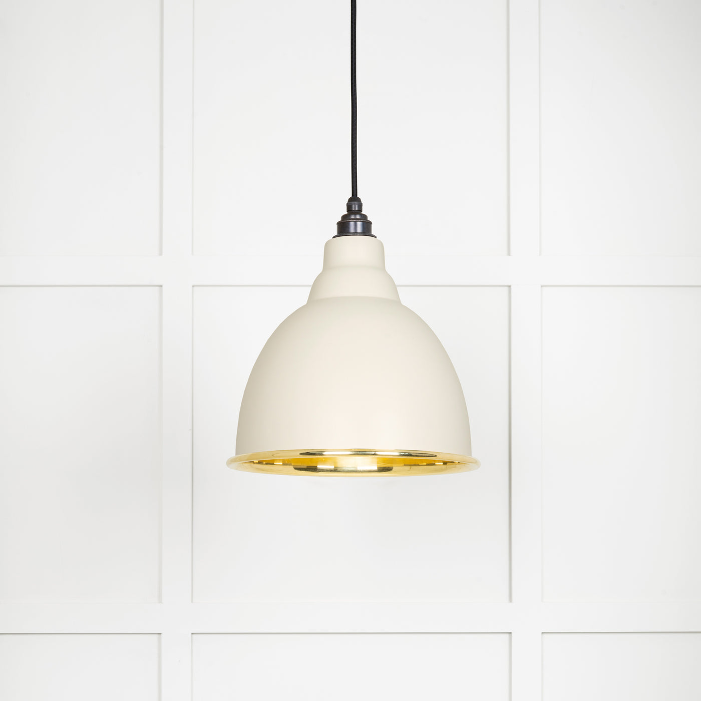 From The Anvil 49518TE - Smooth Brass Brindley Pendant in Teasel  #finish_teasel