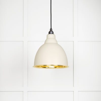 From The Anvil 49518TE - Smooth Brass Brindley Pendant in Teasel  #finish_teasel