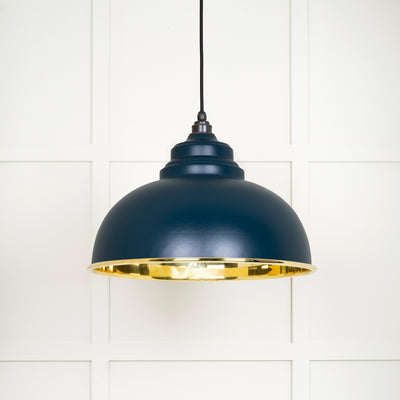 From The Anvil 49522DU - Smooth Brass Harborne Pendant in Dusk  #finish_dusk