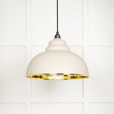 From The Anvil 49522TE - Smooth Brass Harborne Pendant in Teasel  #finish_teasel