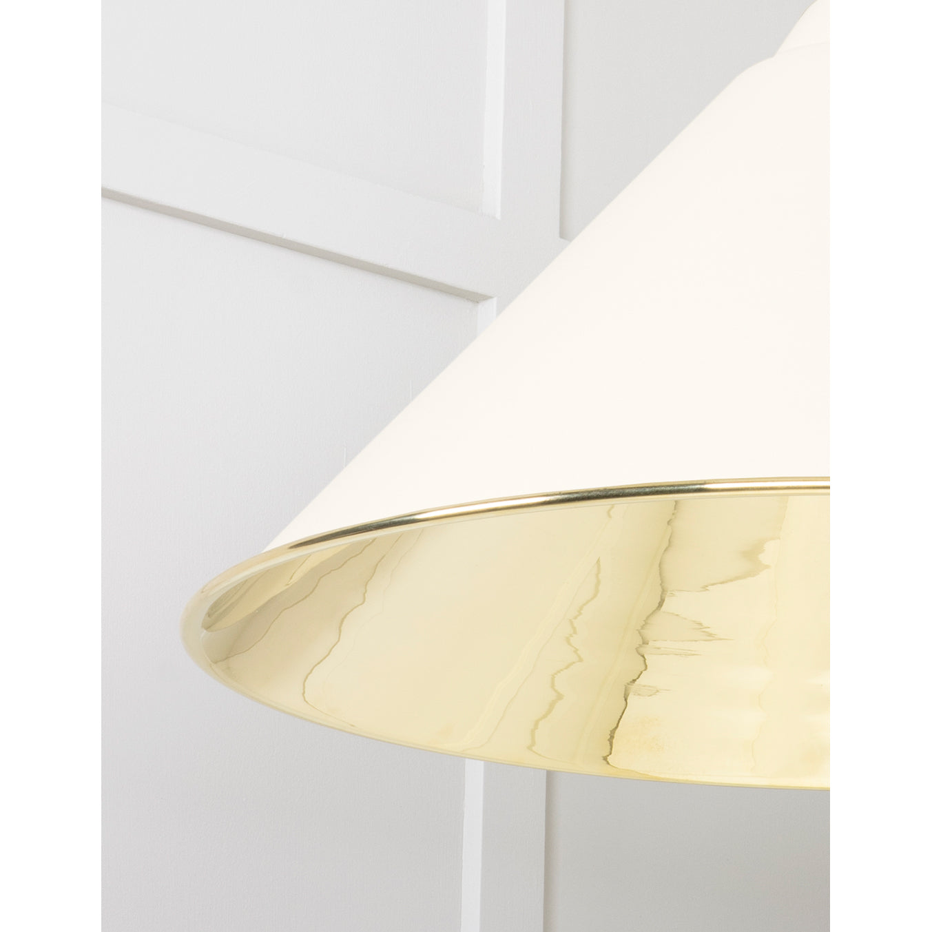 From The Anvil 49524TE - Smooth Brass Hockley Pendant in Teasel #finish_teasel