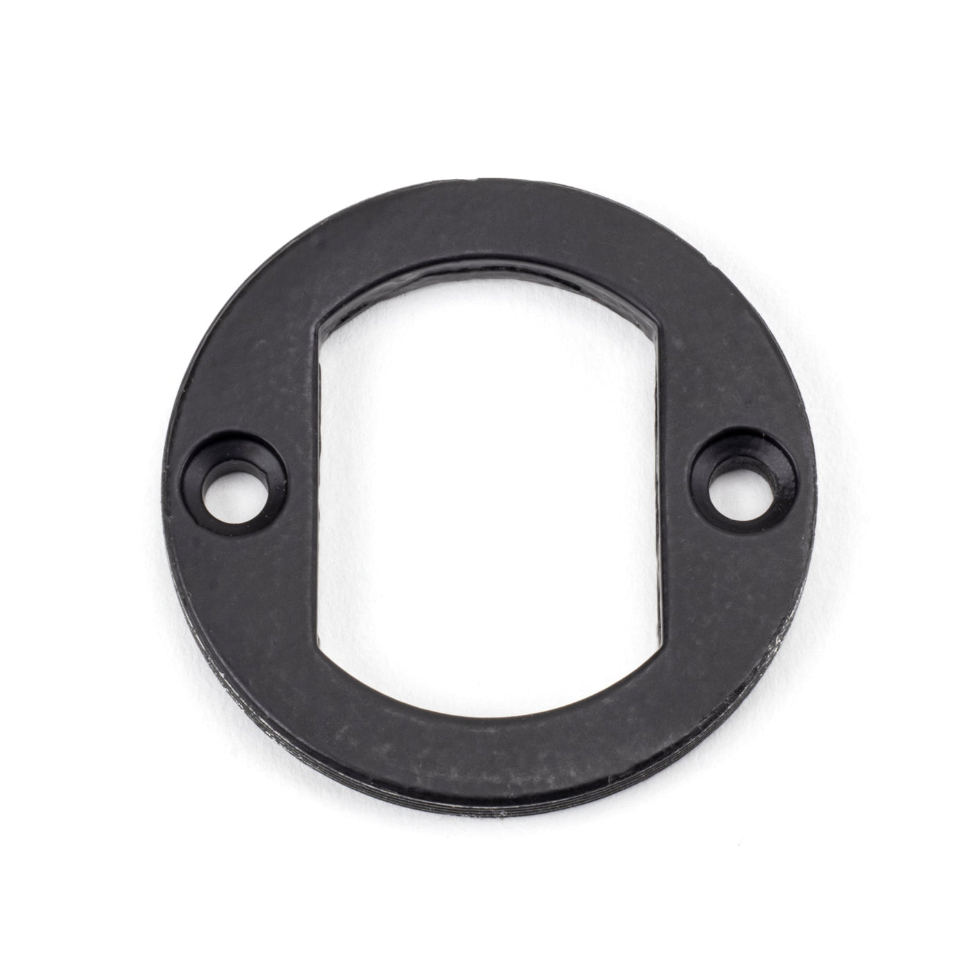 From The Anvil 46116 - Aged Bronze Round Escutcheon (Square)