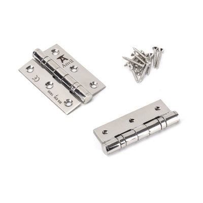 From The Anvil 91782 - External Beeswax 3" Ball Bearing Butt Hinge (pair)