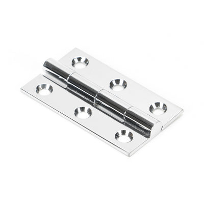 From The Anvil 49586 - Polished Chrome 2" Butt Hinge (pair) #finish_polished-chrome