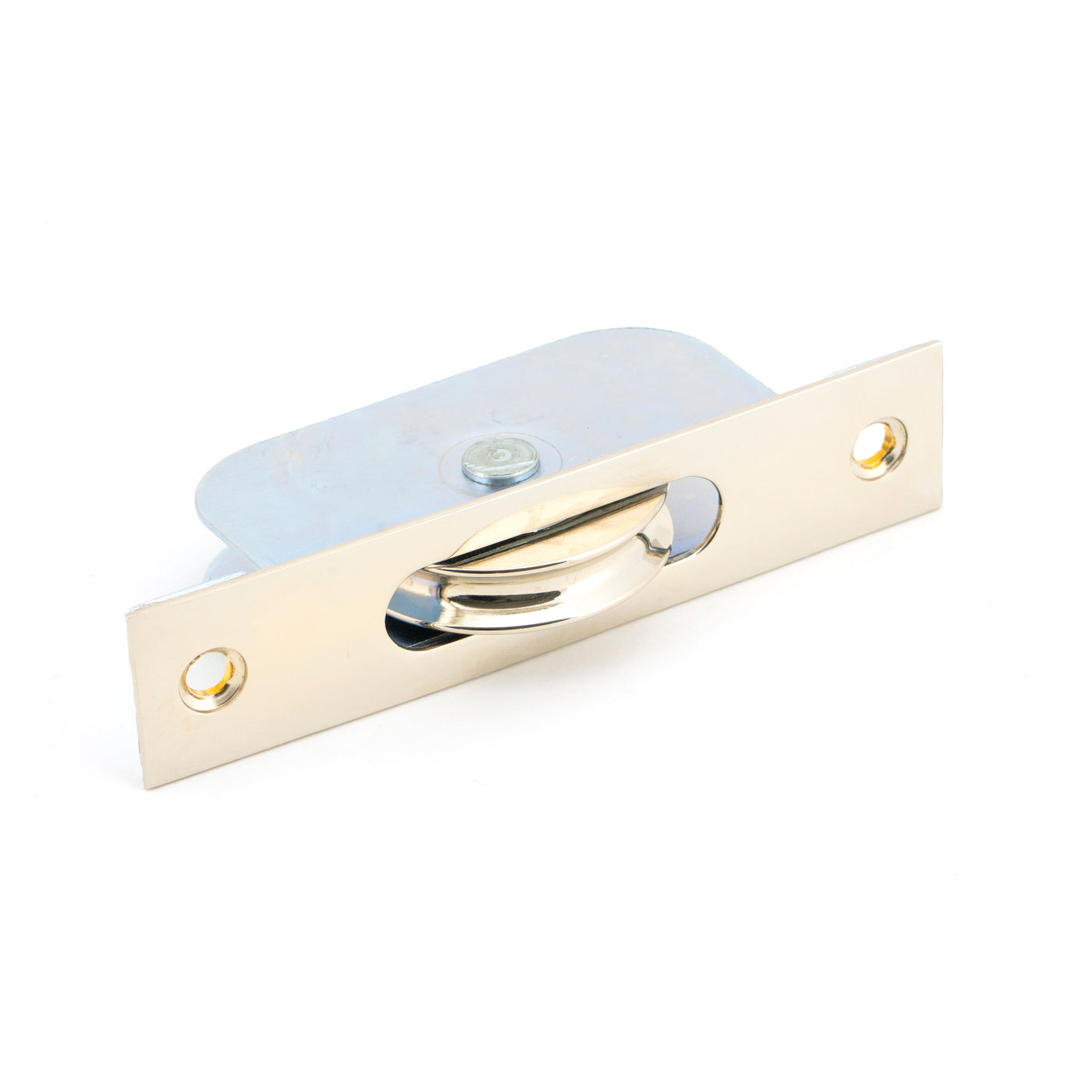 From The Anvil 49589 - Polished Nickel Square Ended Sash Pulley 75kg  #finish_polished-nickel