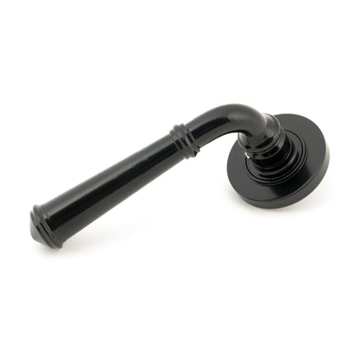 From The Anvil 49969 - Black Regency Lever on Rose Set (Plain) - Unsprung #finish_black