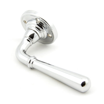 From The Anvil 50093 - Polished Chrome Newbury Lever on Rose Set - Unsprung