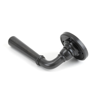 From The Anvil 50094 - Aged Bronze Newbury Lever on Rose Set - Unsprung