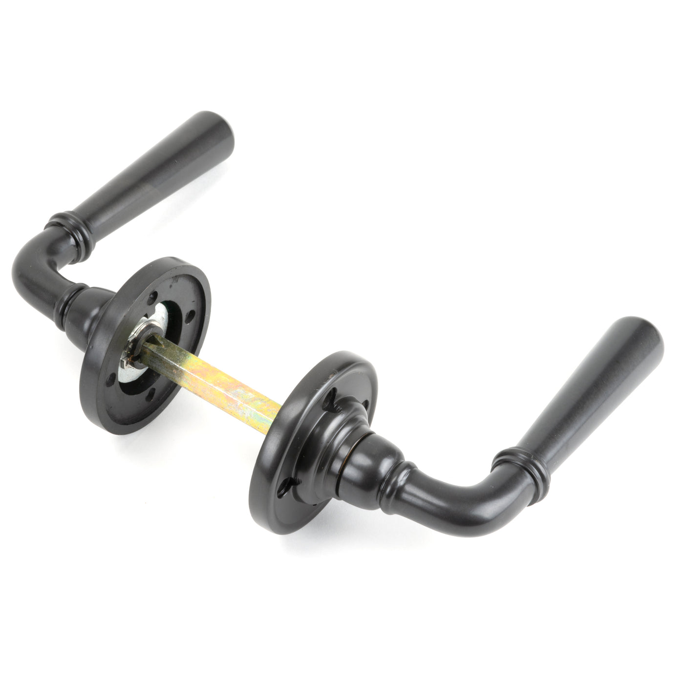 From The Anvil 50094 - Aged Bronze Newbury Lever on Rose Set - Unsprung