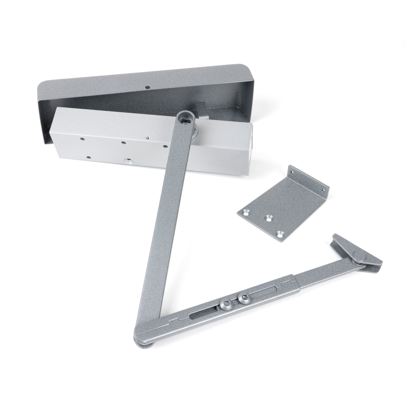 From The Anvil 50109 - Pewter Size 2-5 Door Closer & Cover #finish_pewter-patina