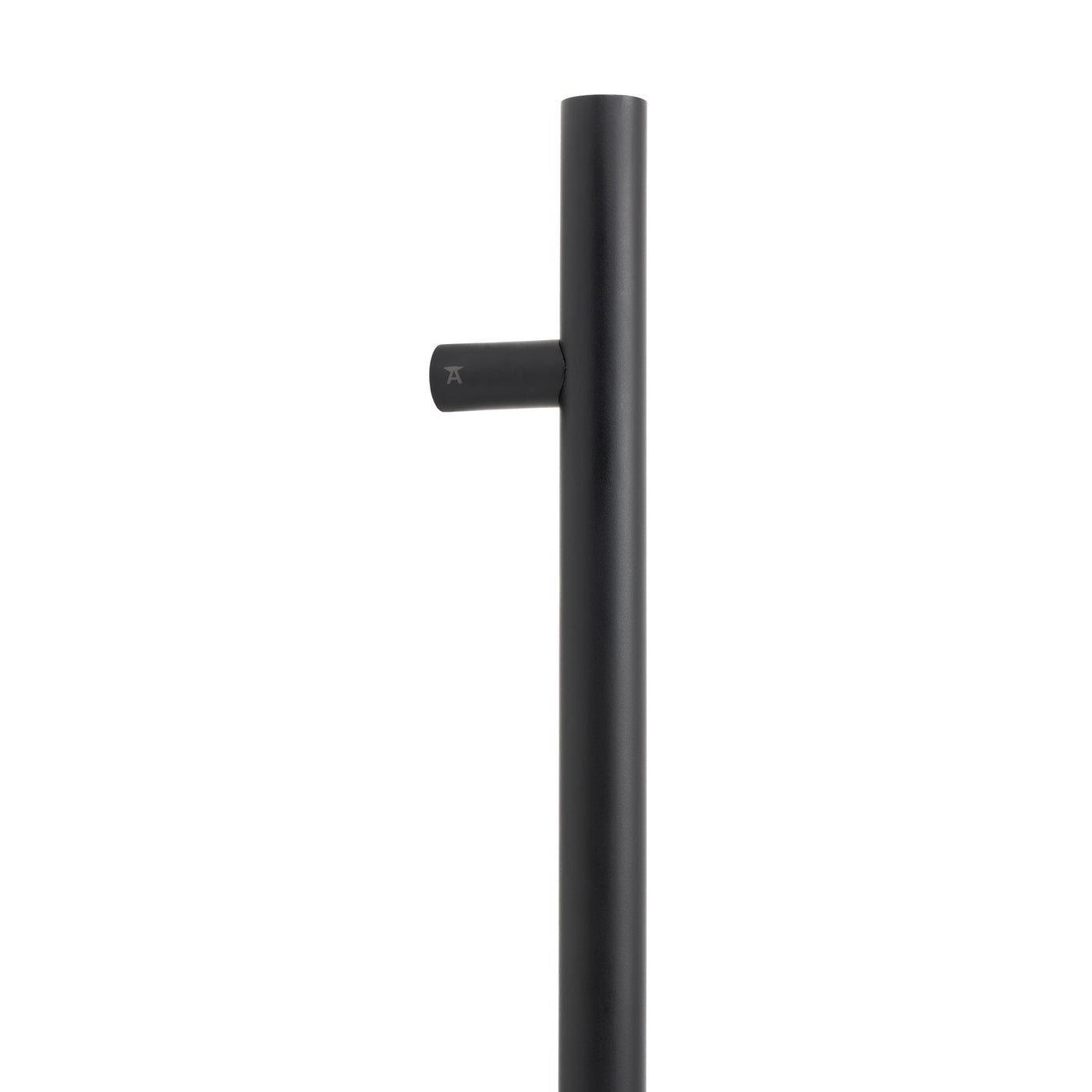 From The Anvil 50254 - Matt Black SS (316) 0.6m T Bar Handle Secret Fix 32mm Ø #finish_matt-black