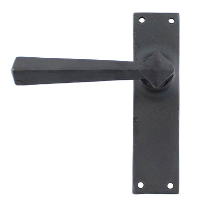 From The Anvil 73114 - Beeswax Straight Lever Latch Set #finish_beeswax