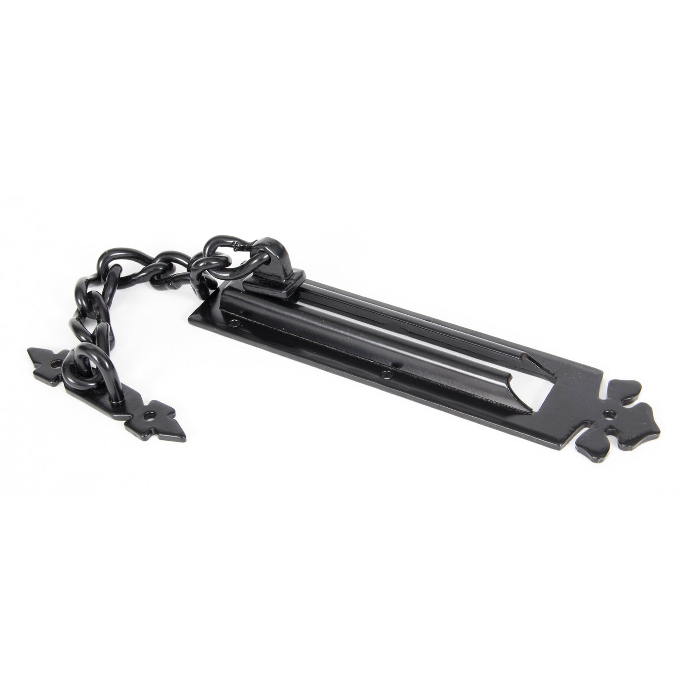 From The Anvil 73118 - Black Door Chain  #finish_black