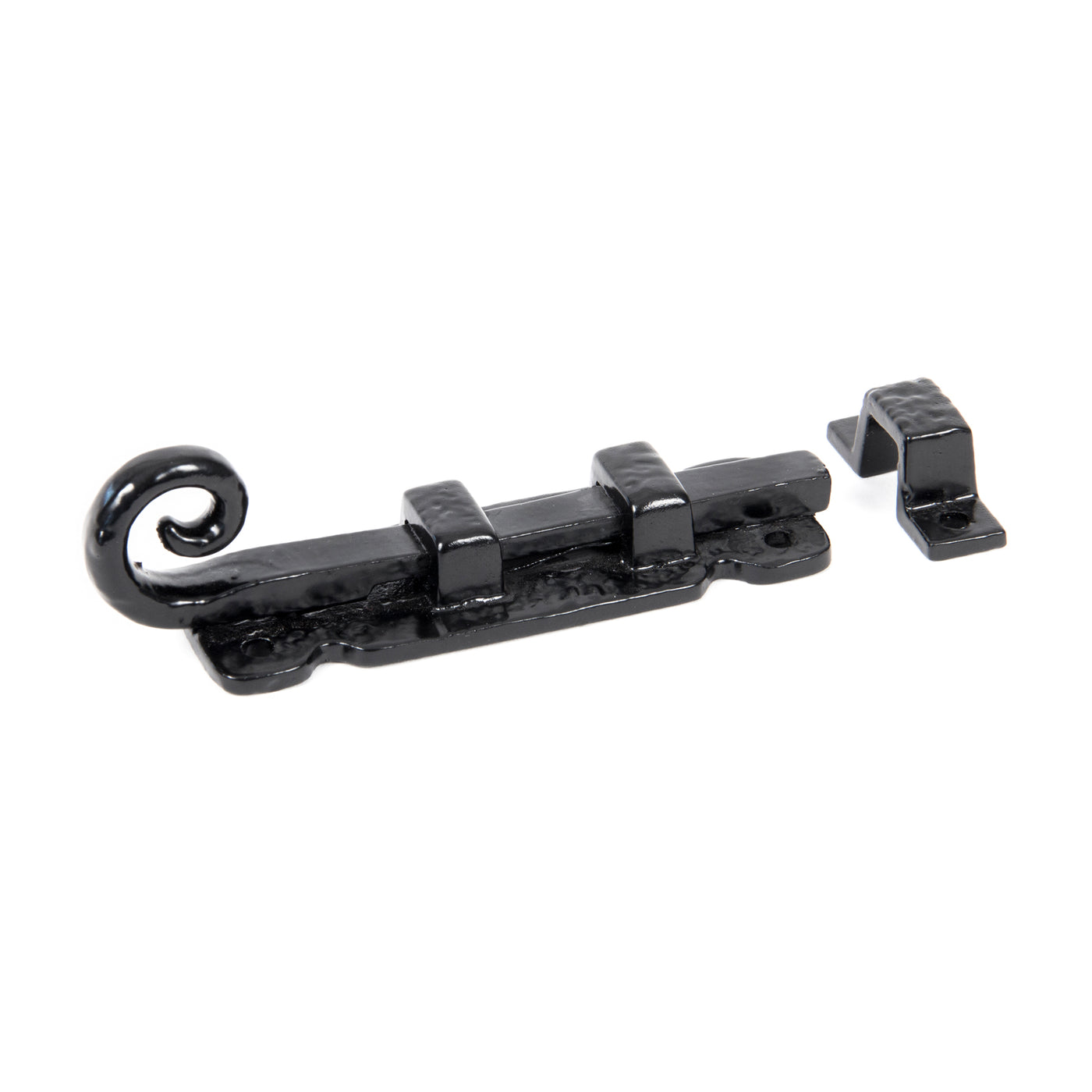 From The Anvil 73132 - Black 4" Straight Monkeytail Bolt #size_4"-102mm