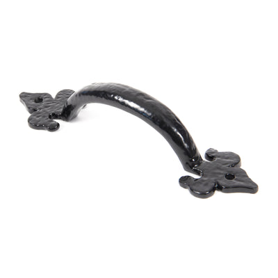 From The Anvil 73141 - Black Cast 6" Fleur De Lys Pull Handle #title_default-title