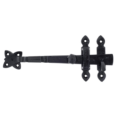 From The Anvil 73264M - Black Cast Suffolk Latch #finish_black