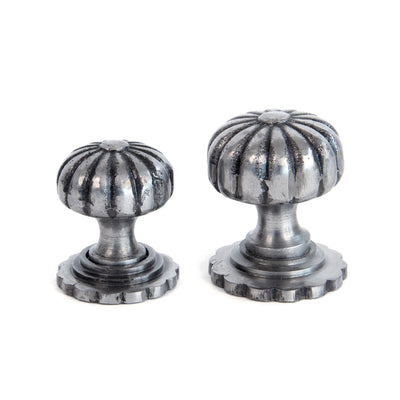 From The Anvil 83508 - Natural Smooth Flower Cabinet Knob - Small