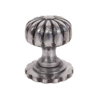 From The Anvil 83508 - Natural Smooth Flower Cabinet Knob - Small #finish_natural-smooth