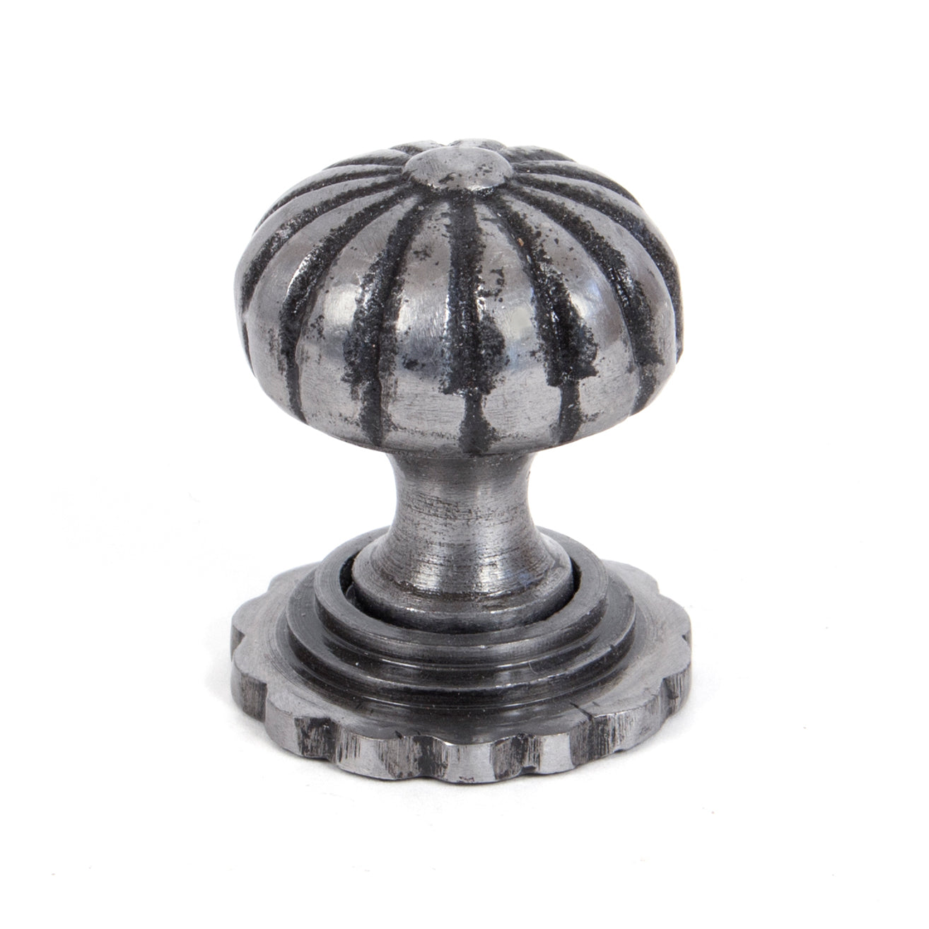 From The Anvil 83510 - Natural Smooth Flower Cabinet Knob - Large #finish_natural-smooth