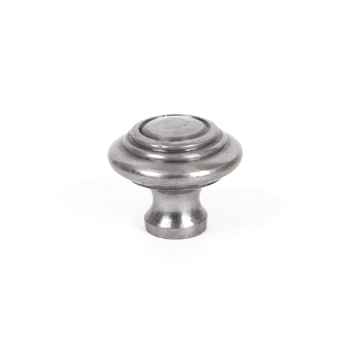 From The Anvil 83512 - Natural Smooth Ringed Cabinet Knob - Small #finish_natural-smooth