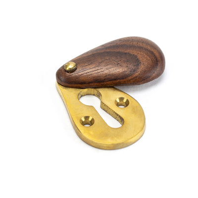 From The Anvil 83558 - Rosewood Plain Escutcheon  #finish_rosewood