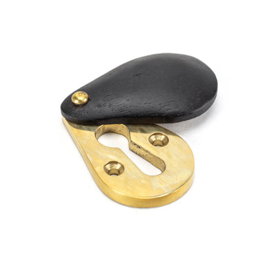 From The Anvil 83559 - Ebony Plain Escutcheon  #finish_ebony