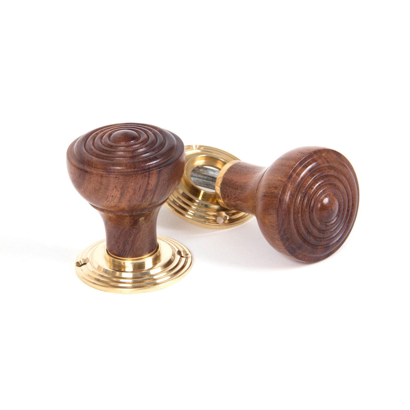 From The Anvil 83562 - Rosewood Ringed Mortice/Rim Knob Set #title_default-title