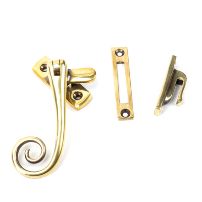 From The Anvil 83565 - Aged Brass Monkeytail Fastener  #finish_aged-brass