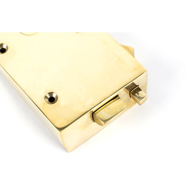 From The Anvil 83570 - Polished Brass Left Hand Bathroom Latch