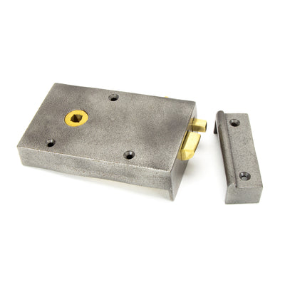 From The Anvil 83575 - Iron Left Hand Bathroom Latch #finish_iron