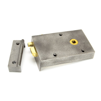 From The Anvil 83576 - Iron Right Hand Bathroom Latch #finish_iron