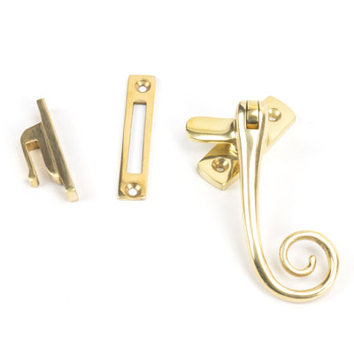 From The Anvil 83593 - Polished Brass Monkeytail Fastener  #finish_polished-brass