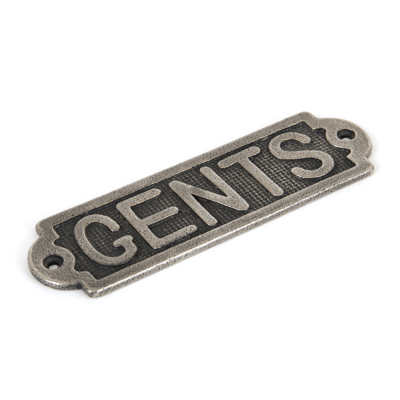 From The Anvil 83686 - Antique Pewter Gents Sign #title_default-title