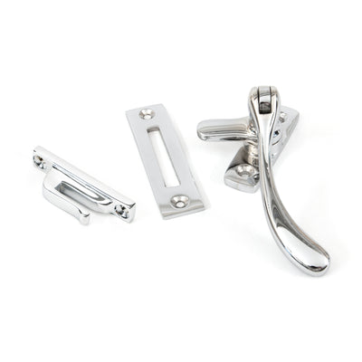 From The Anvil 83697 - Polished Chrome Peardrop Fastener  #finish_polished-chrome