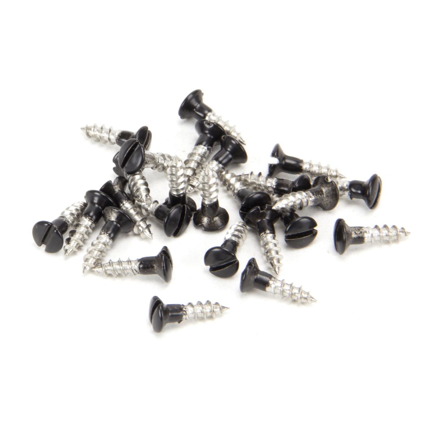 From The Anvil 83748 - Black SS 3.0 x 12 Csk R/Head Screws (25) #finish_black