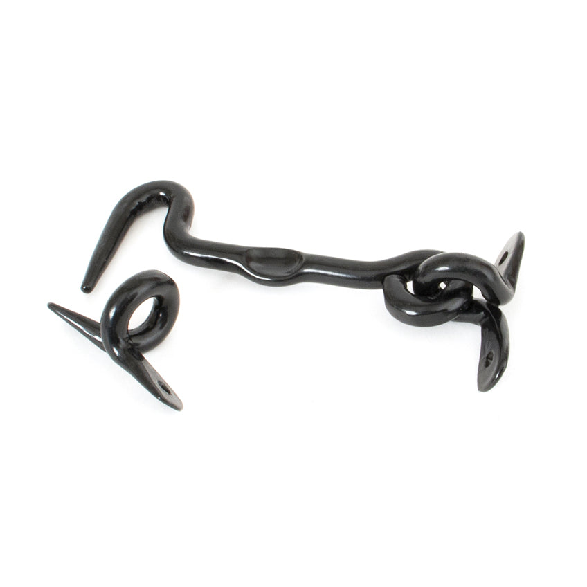 From The Anvil 83770 - Black 4" Forged Cabin Hook #finish_black