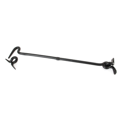 From The Anvil 83775 - Black 16" Forged Cabin Hook #finish_black