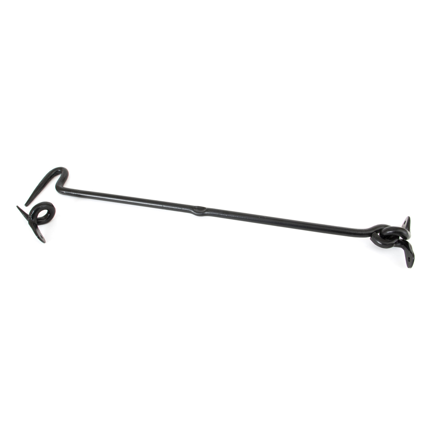 From The Anvil 83776 - Black 18" Forged Cabin Hook #finish_black