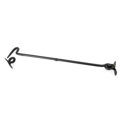 From The Anvil 83776 - Black 18" Forged Cabin Hook #finish_black