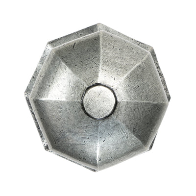 From The Anvil 83778 - Pewter Octagonal Centre Door Knob #finish_pewter-patina