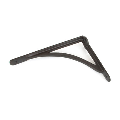 From The Anvil 83785 - Beeswax 10'' x 7'' Curved Shelf Bracket #finish_beeswax