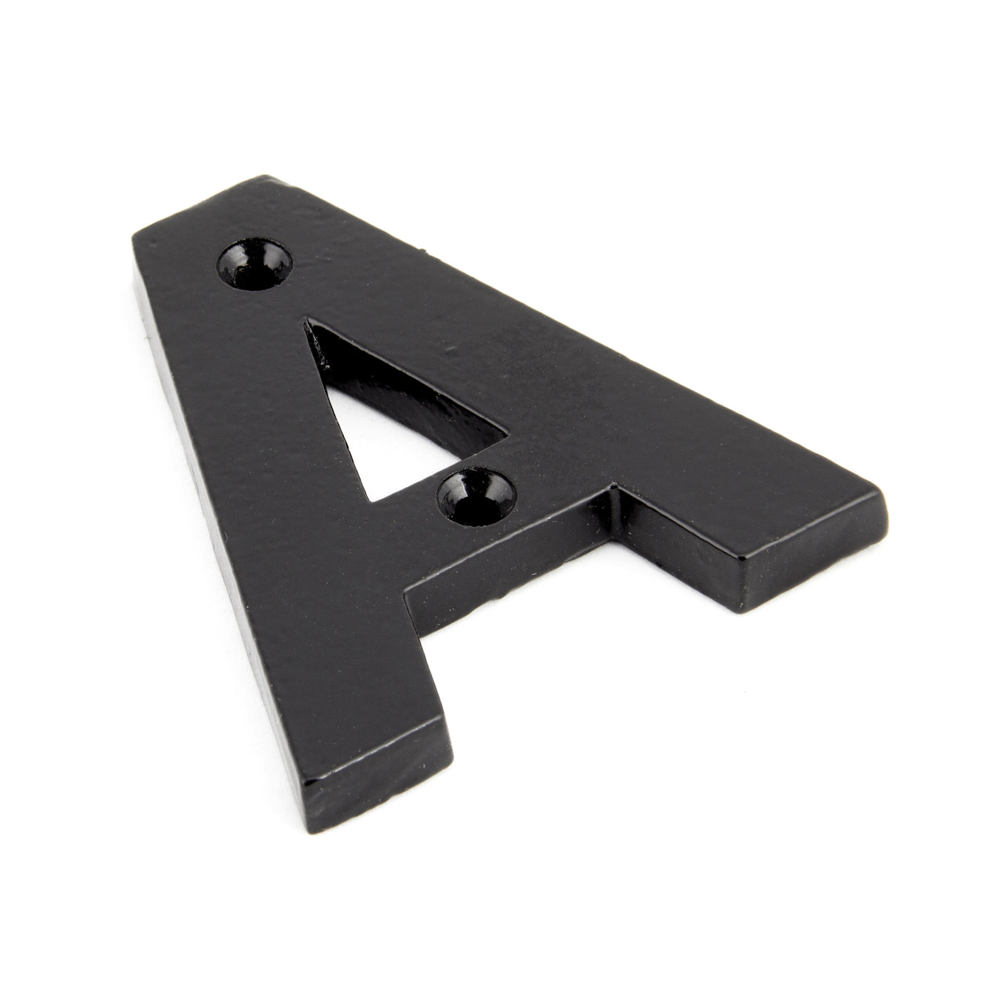 From The Anvil 83800A - Black Letter A #finish_black