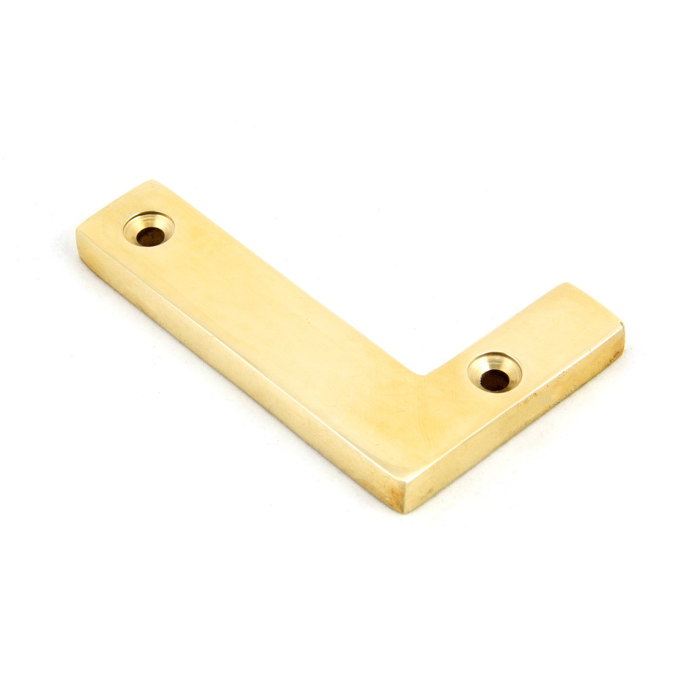 From The Anvil 83801L - Polished Brass Letter L #finish_polished-brass