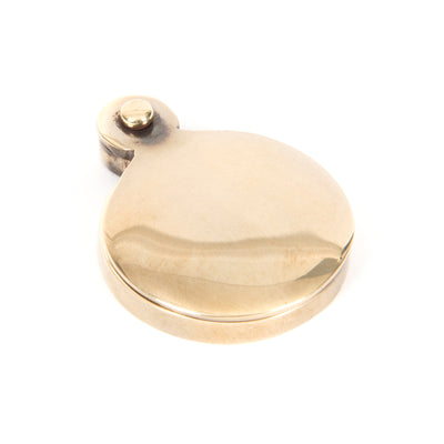 From The Anvil 83805 - Aged Brass 30mm Round Escutcheon #finish_aged-brass