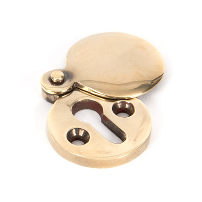 From The Anvil 83805 - Aged Brass 30mm Round Escutcheon  #finish_aged-brass