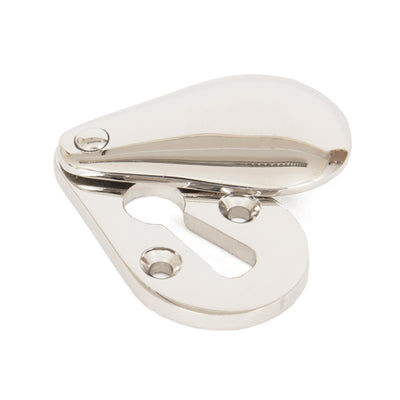 From The Anvil 83808 - Polished Nickel Plain Escutcheon  #finish_polished-nickel