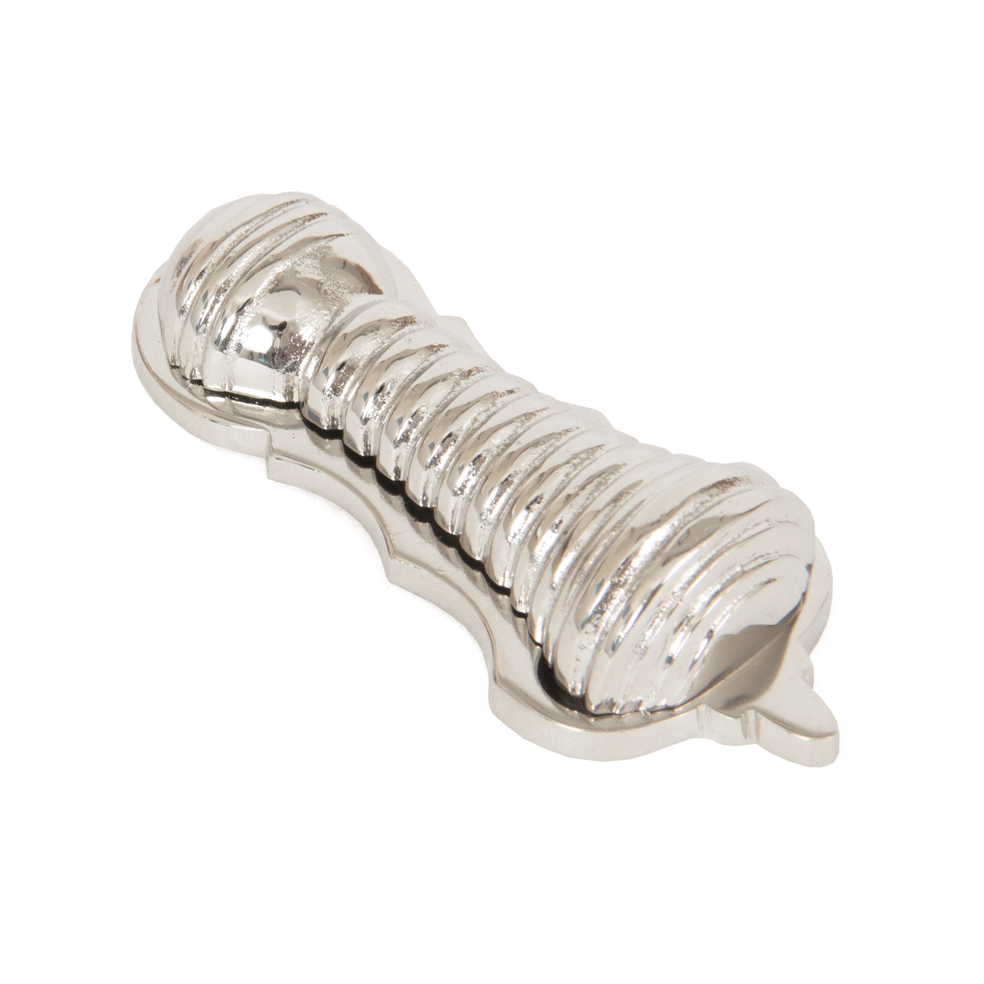 From The Anvil 83809 - Polished Nickel Beehive Escutcheon #finish_polished-nickel