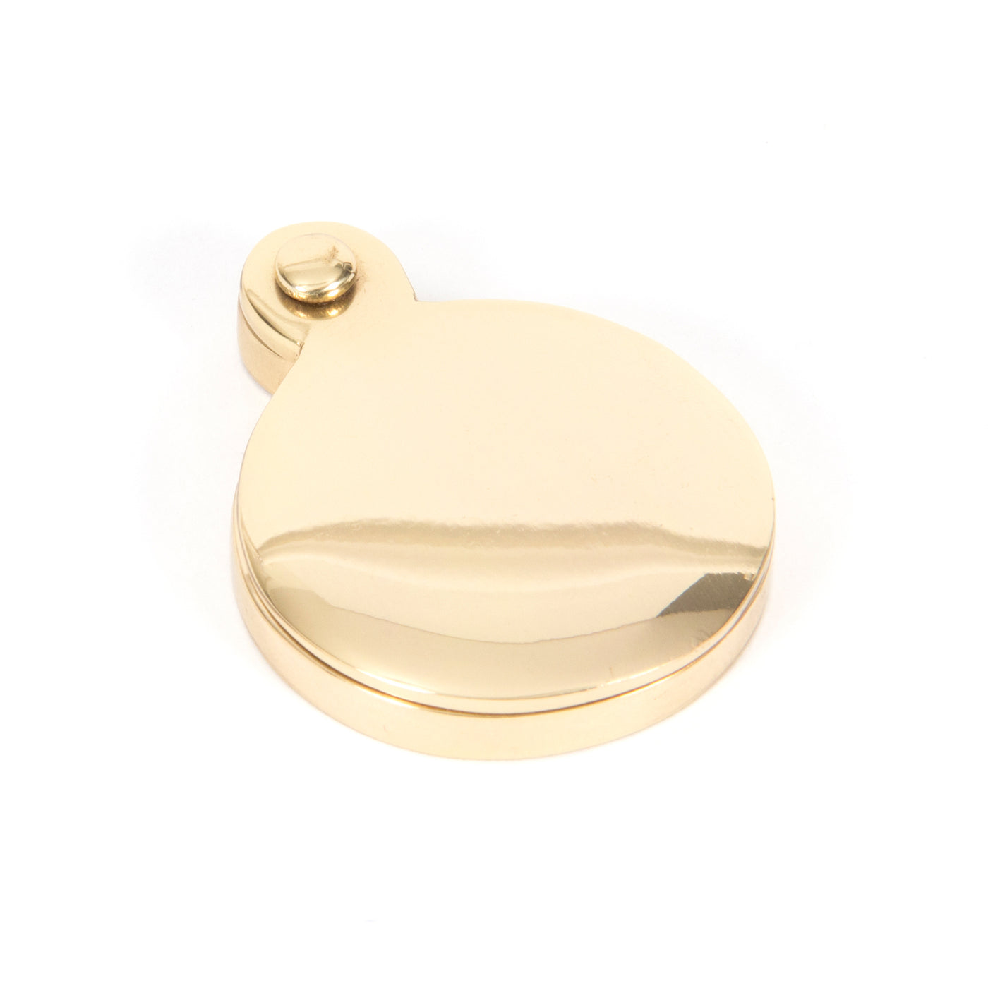 From The Anvil 83831 - Polished Brass 30mm Round Escutcheon #finish_polished-brass